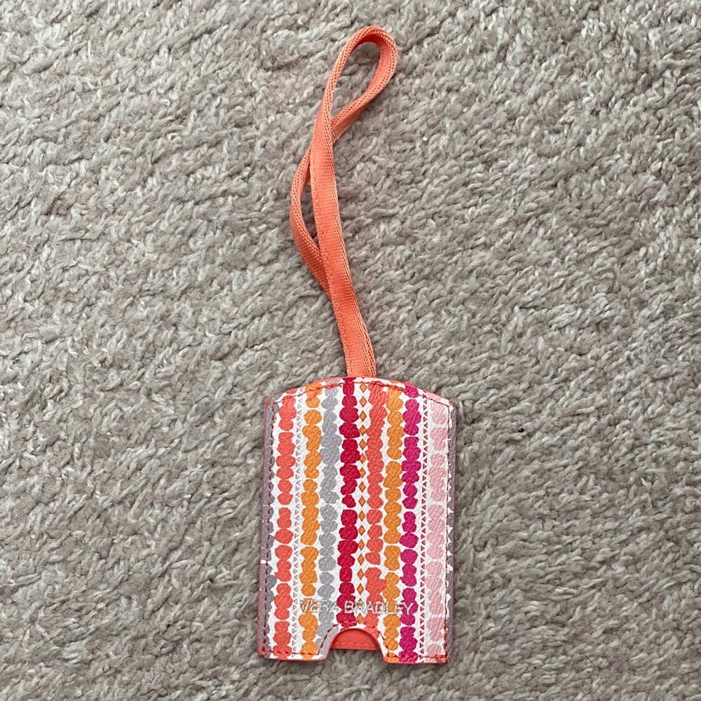 Vera Bradley Luggage Tag in Confetti Stripe